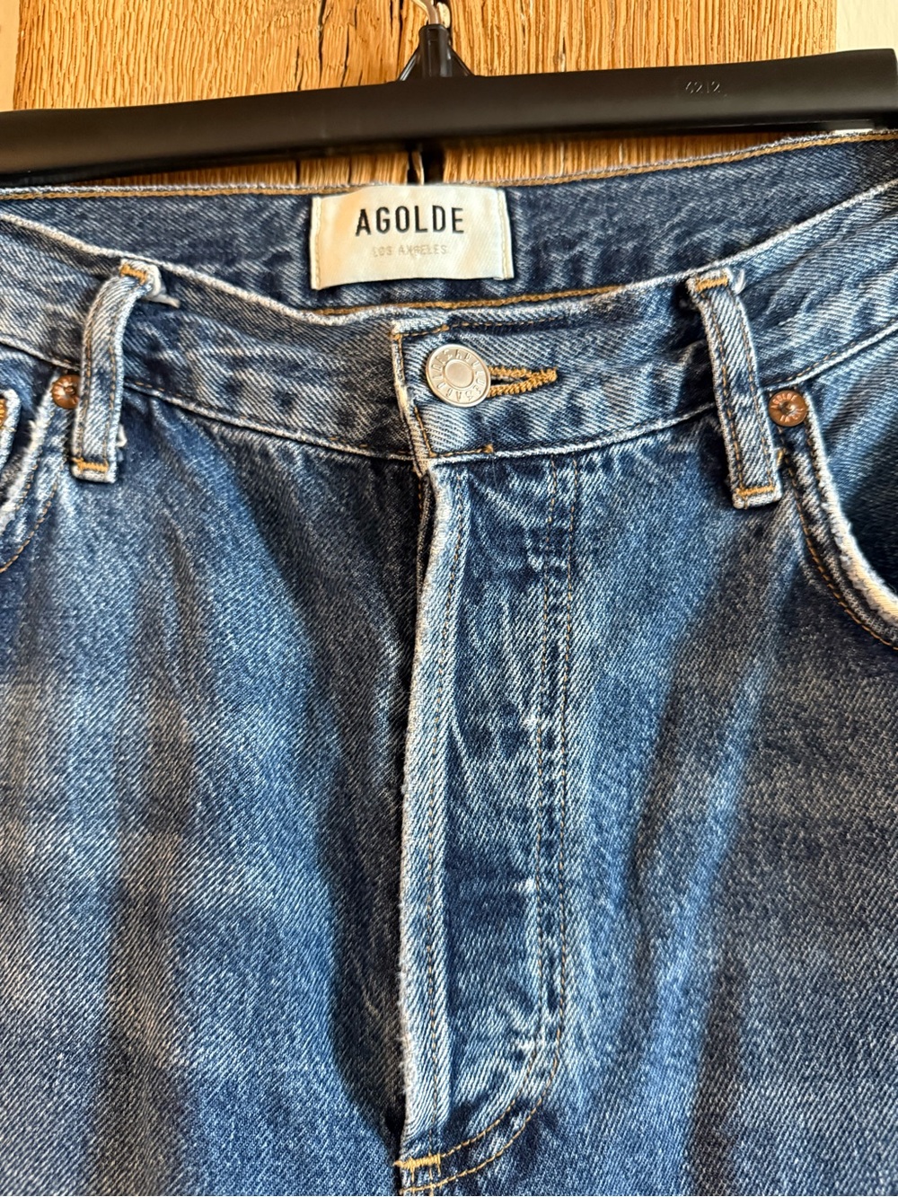 Agolde Ren High-Rise Wide-Leg Jeans Sz 29 - Picture 5 of 10